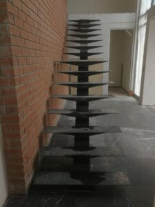 Custom-built stairs